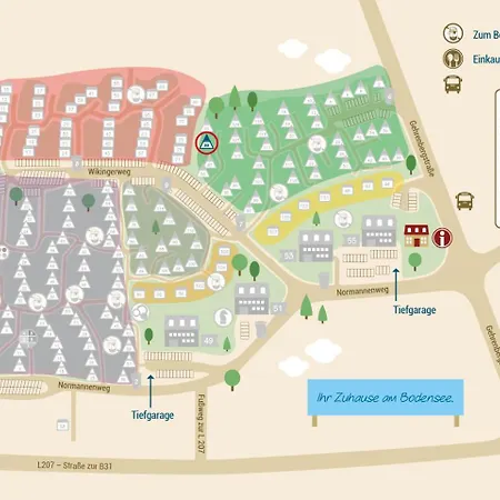 Hébergement de vacances Ferienwohnpark Nurdachhaus Typ 8 Ndt 089 Immenstaad am Bodensee
